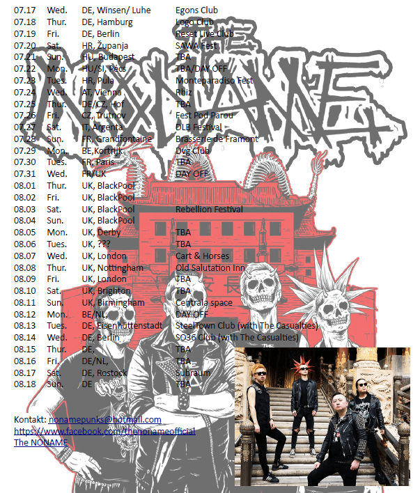 the Noname punk tour 2024