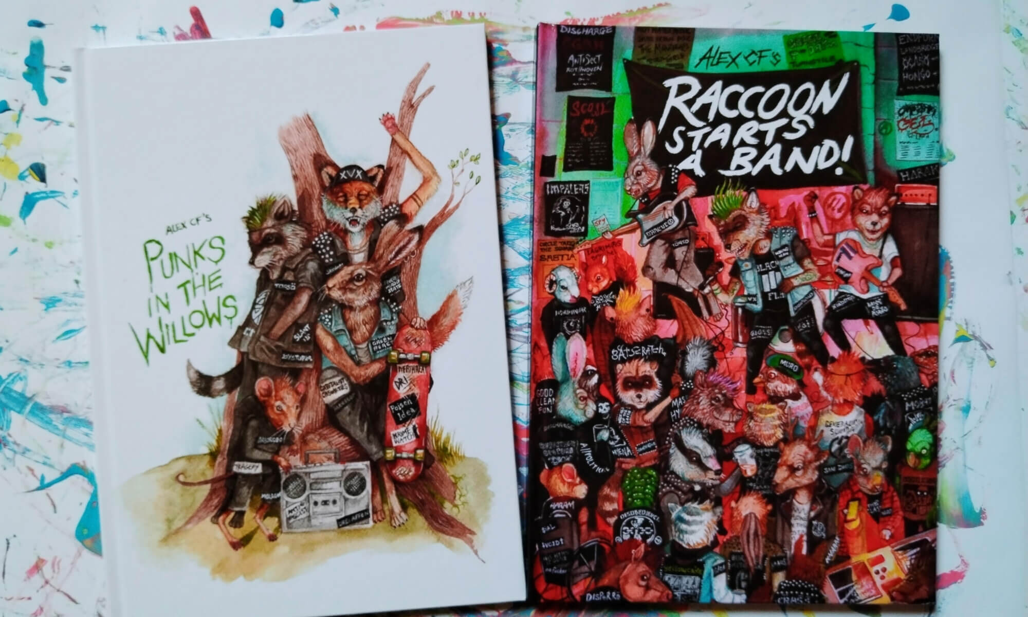 punk books by alex cf